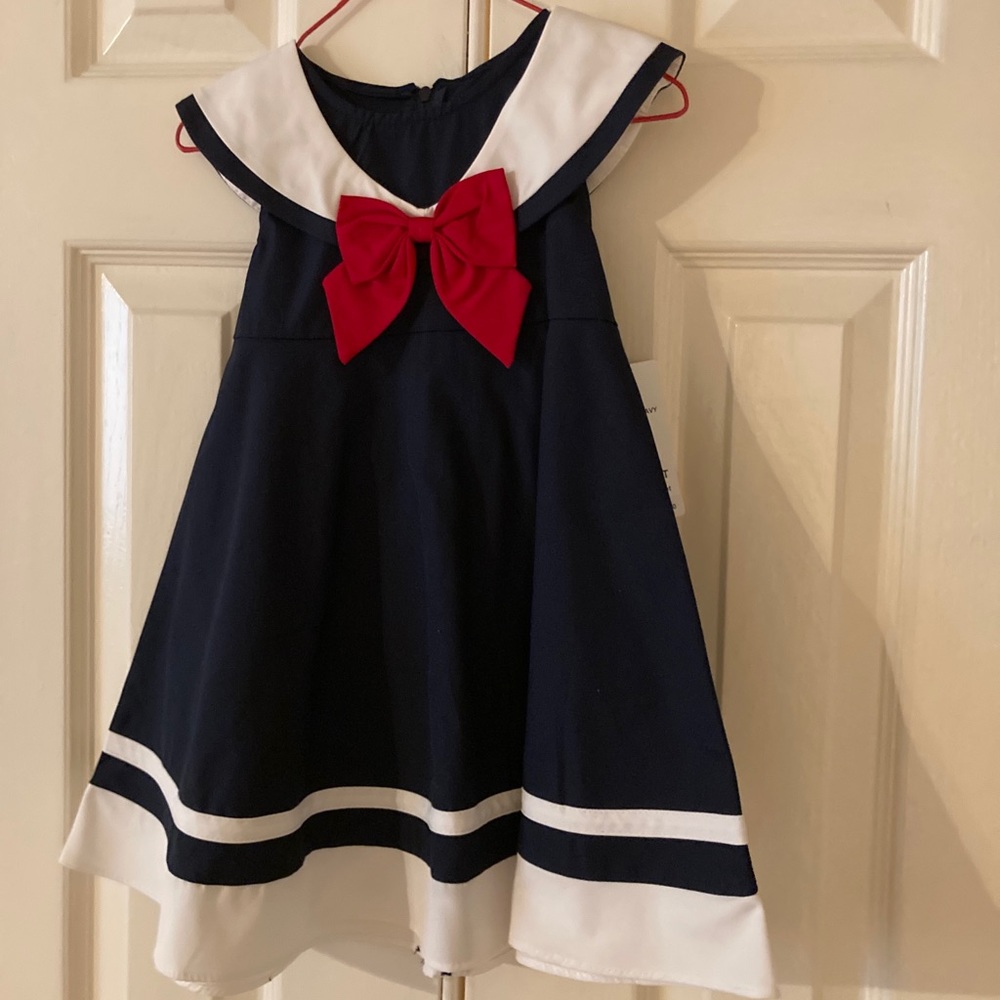 Toddler sailor dress